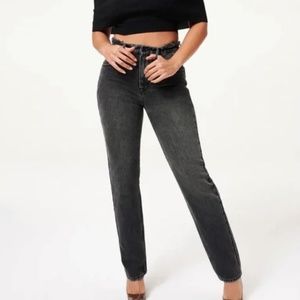Good American Size 14 Good Icon Black Jeans